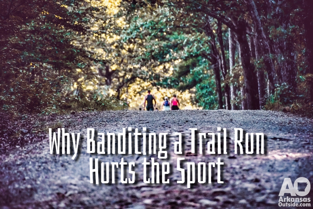 Banditing a trail run