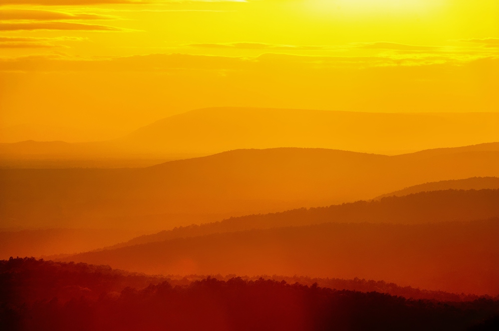 Ouachita National Forest near Mena, Arkansas.