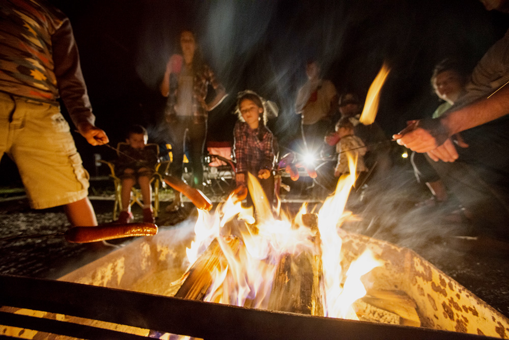 Spring camping in Arkansas