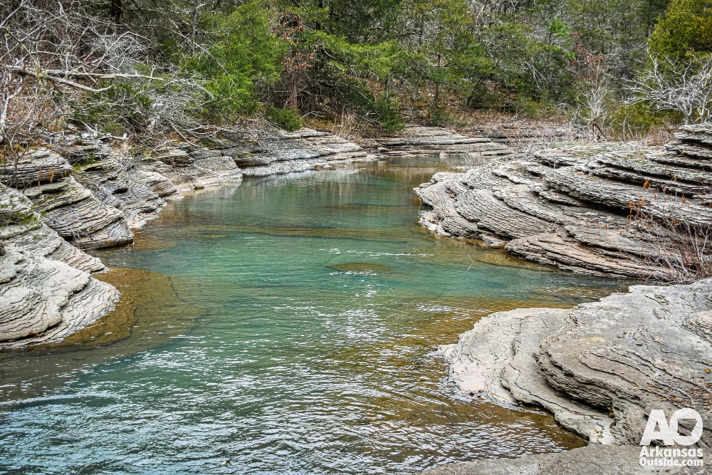 The pool below Intersection Falls.
