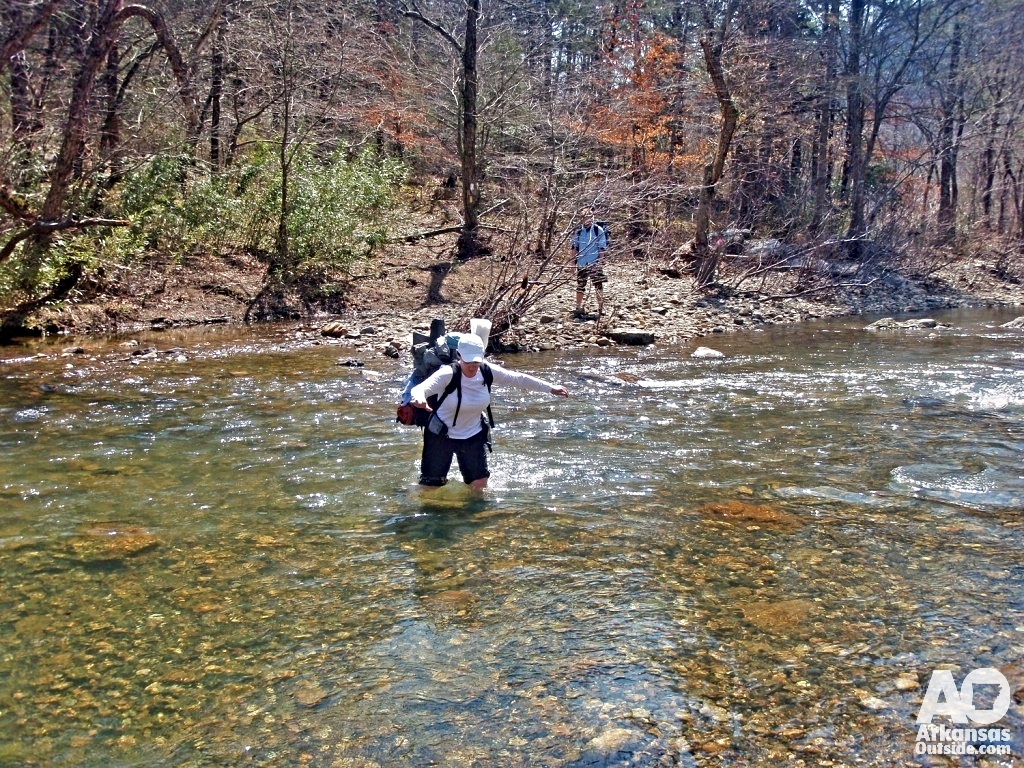 Our last crossing of the Little Mo for the day.
