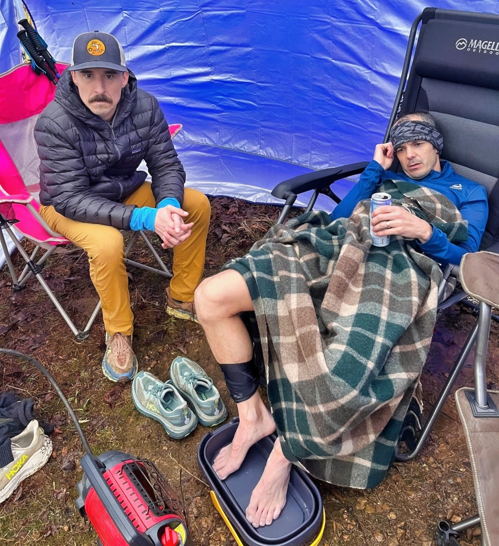 A low point on day two of the OHT run.