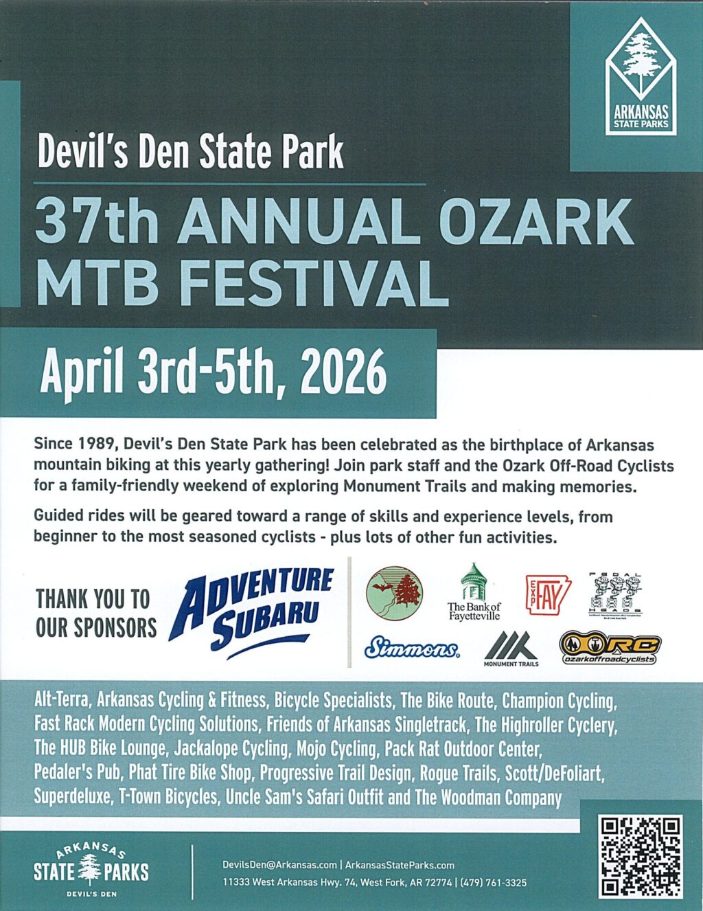 37th Annual Ozark MTB Festival