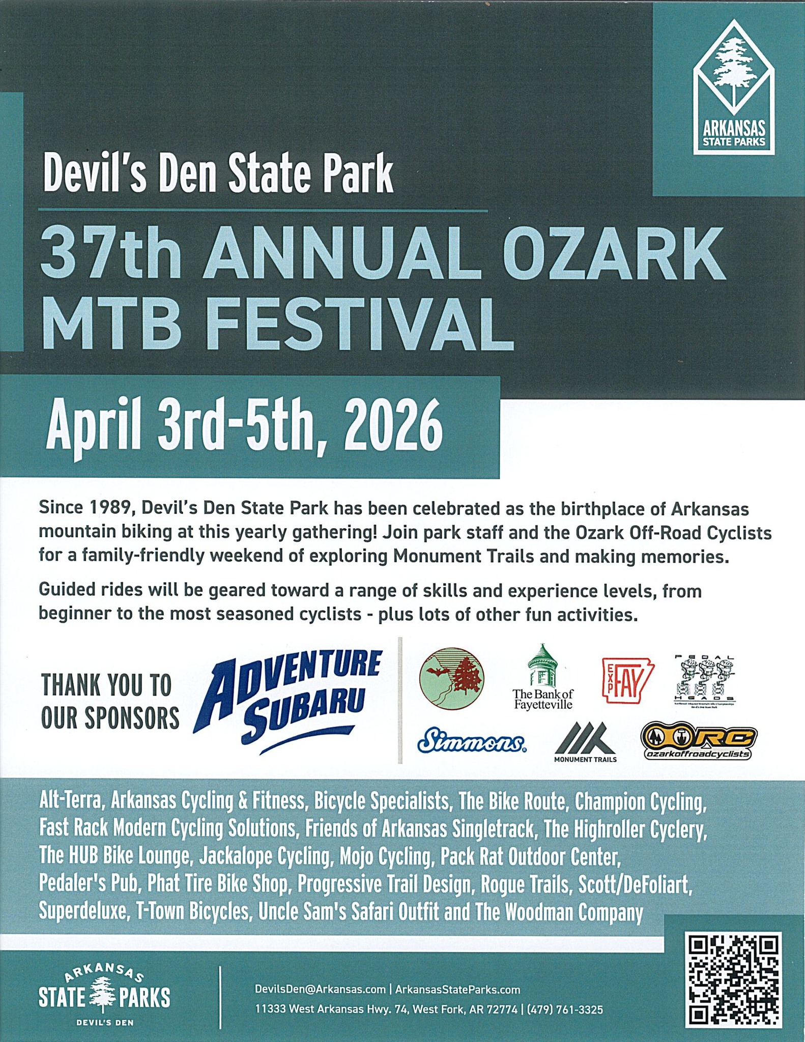 37th Annual Ozark MTB Festival