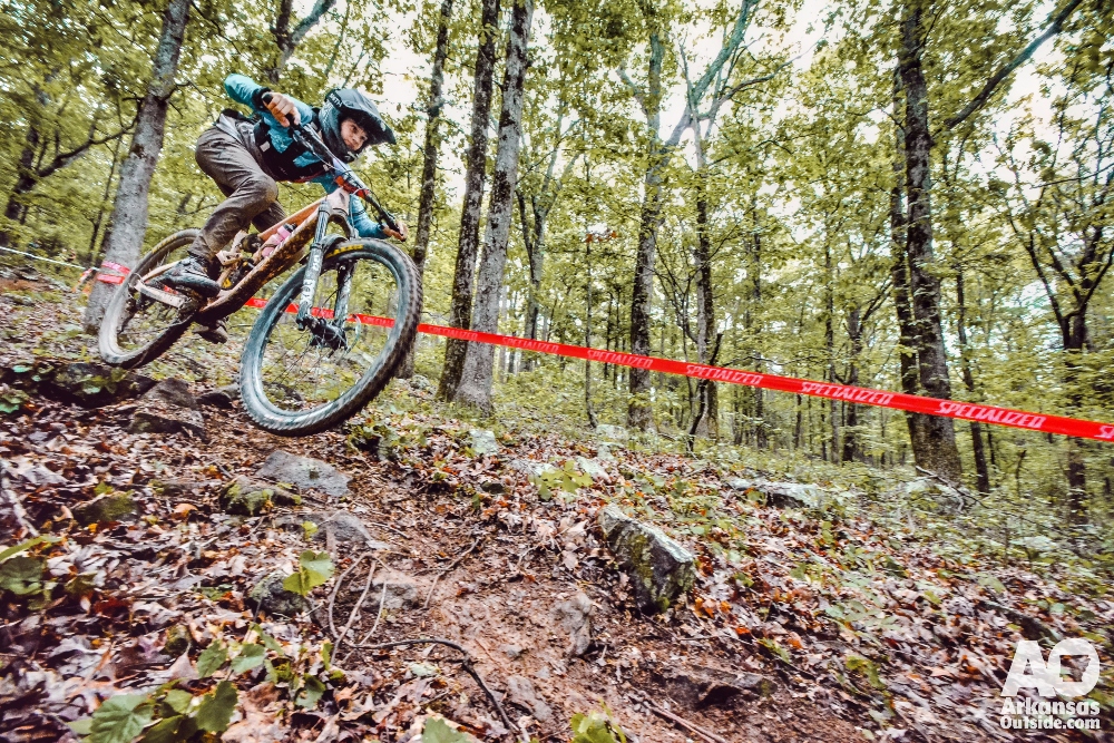 Enduro racing at Mount Nebo State Park.