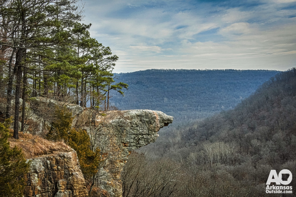 Whitaker Point - Hawksbill Crag.