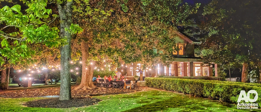 Dinner with friends in Marianna.