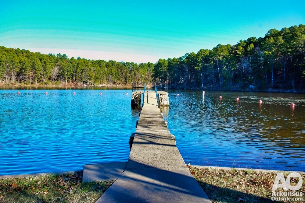 Lake Sylvia has been a favorite swimming hole in Arkansas for nearly 100 years.