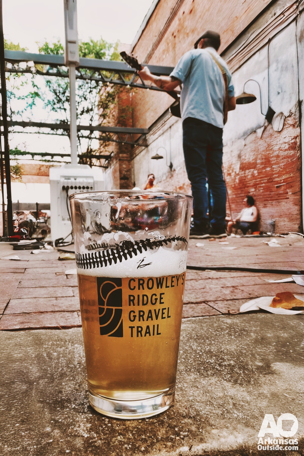 Music, beer, barbecue, and great conversations at the finish.