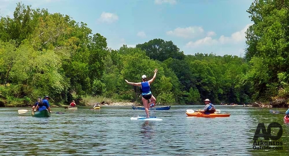 The Ouachita River welcomes all kinds of floaters.