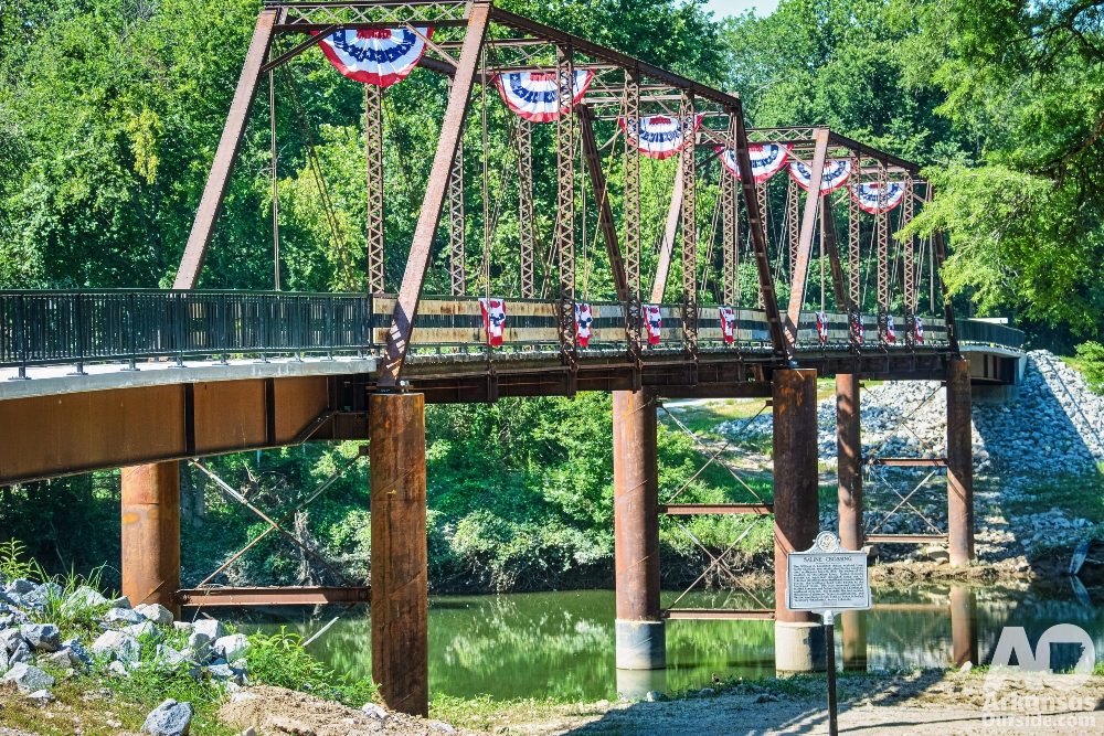 The Old River Bridge will be a part of the Southwest Trail. It was reopened in June of 2025.