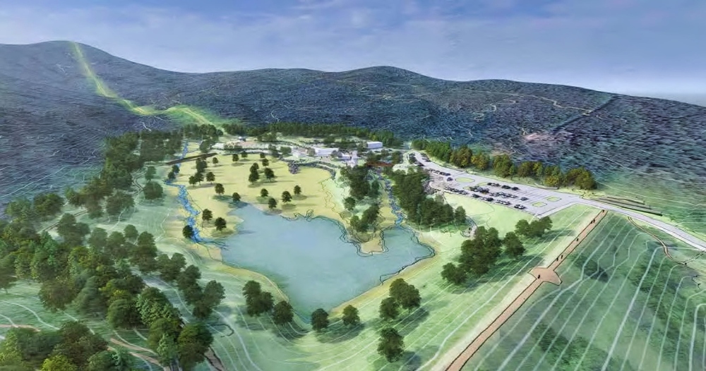 Concept drawing of Phase One of the Trails at Mena.