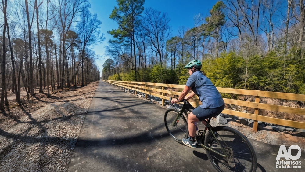 The Southwest Trail in Saline County.