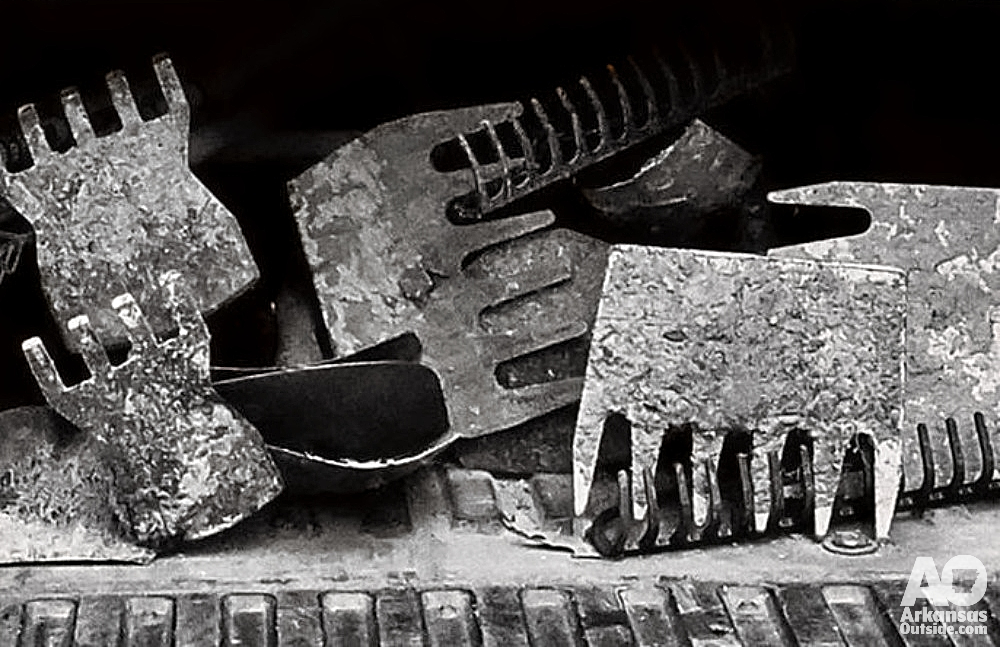 A truckload of trail tools.