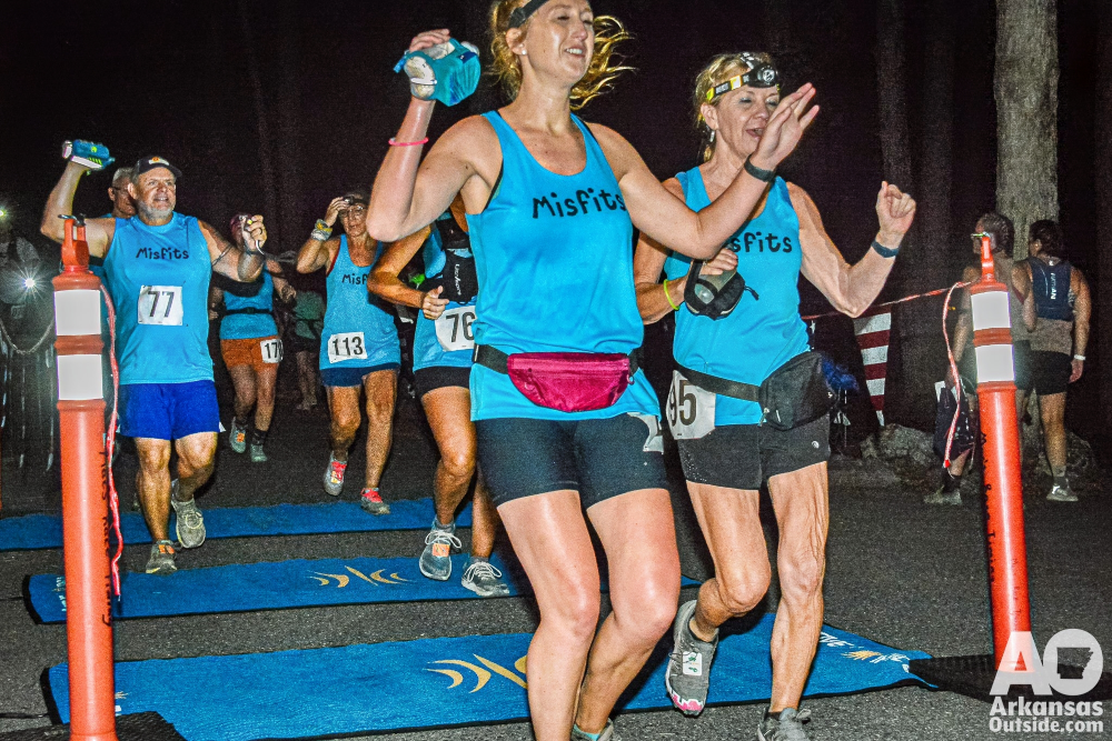 Running with friends helps.