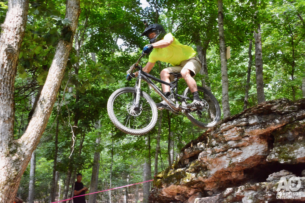 Downhill racing at the Fat Tire Festival in 2014.