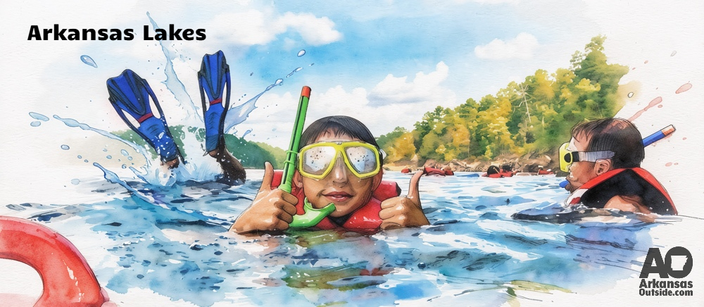 Best lakes in Arkansas