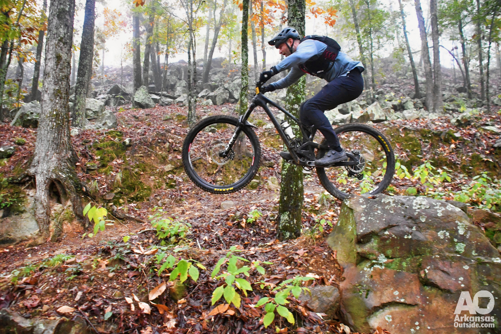 Racing at Pinnacle Mountain State Park in 2025.
