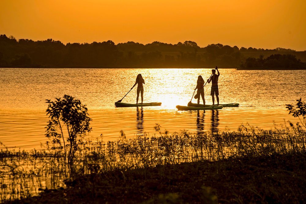 DeGray Lake near Hot Springs and Arkadelphia.