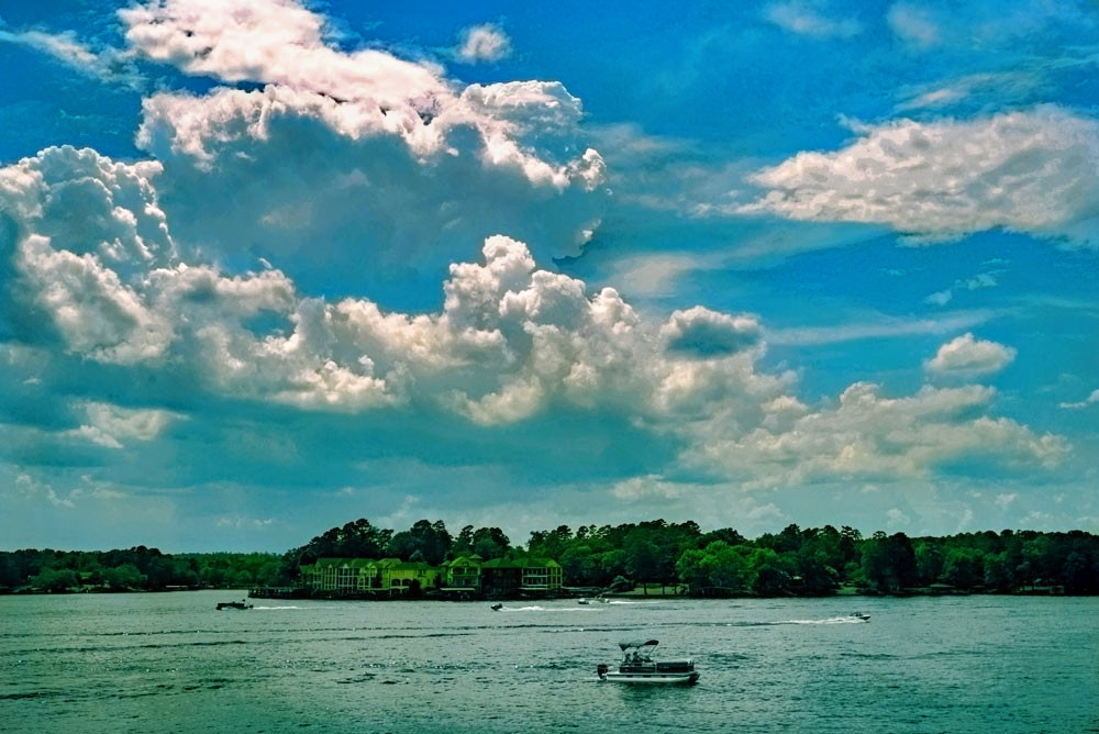 Lake Hamilton near Hot Springs.
