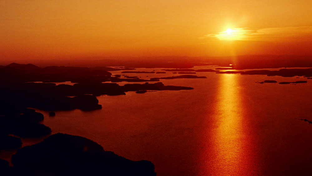Lake Ouachita near Hot Springs.