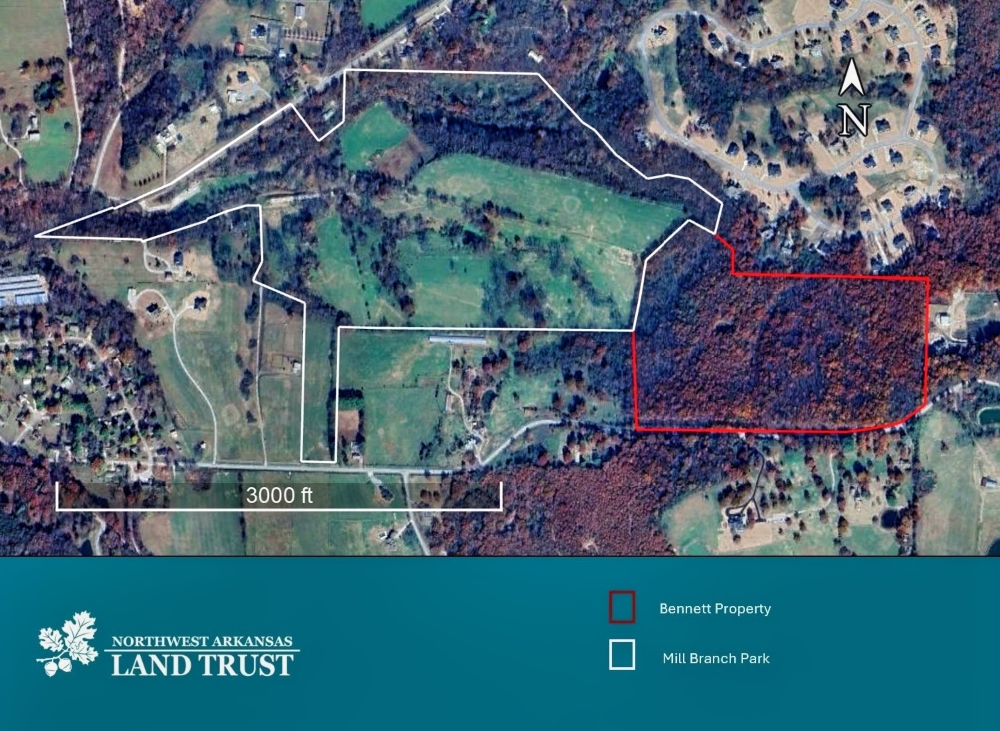 Map of the park including the expansion.