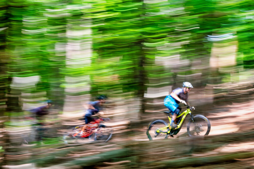 Mountain Biking at Pinnacle Mountain State Park.