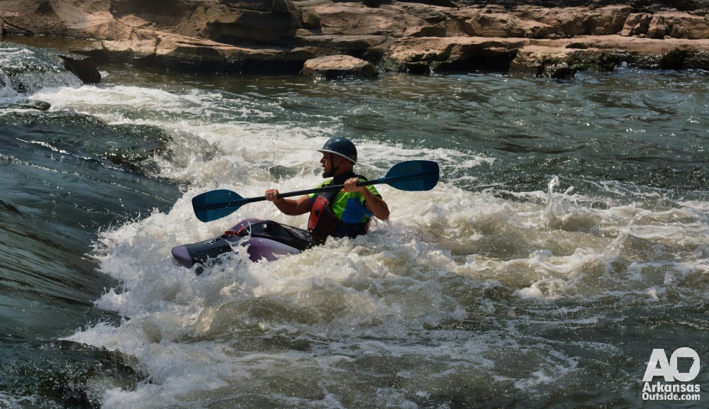 WOKA Whitewater Park youth paddling camp