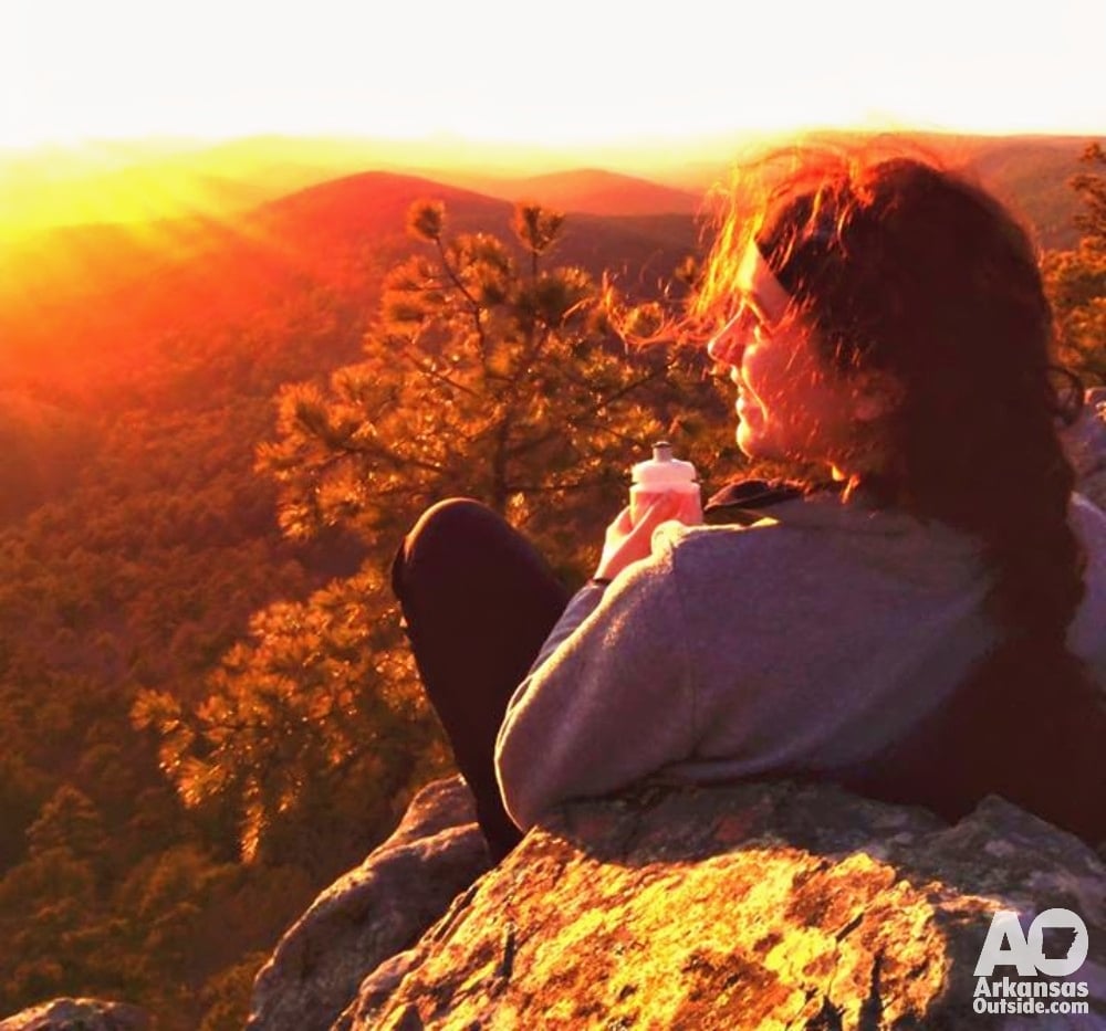 Just sitting and watching at Flatside Pinnacle.