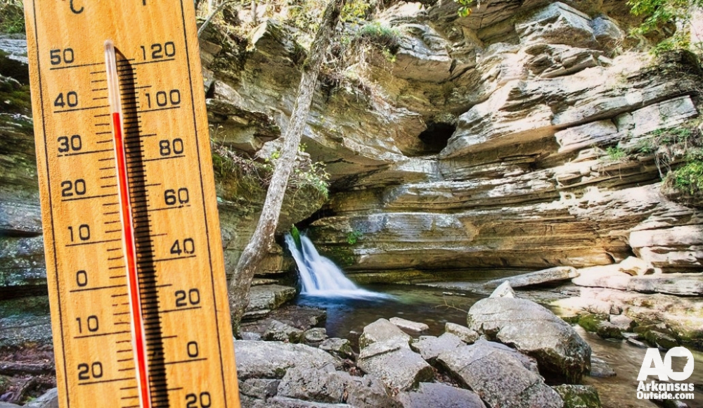 Temperatures in an Arkansas Summer can reach triple digits.