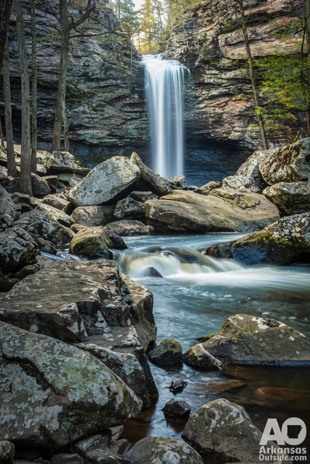 A trip to Petit Jean State Park is not complete without a visit to Cedar Falls.