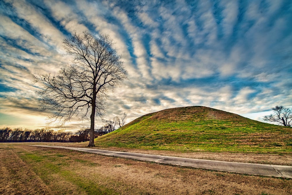 Plum Bayou Mounds Archeological State Park.