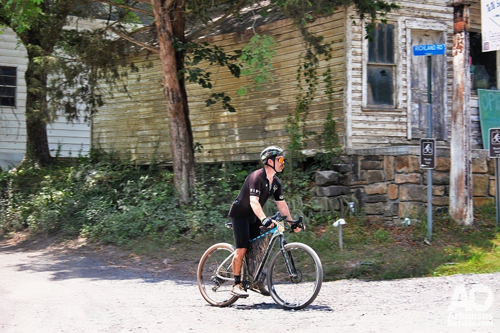 The Inaugural Arkansas Graveler included Snowball, AR as one of the stops.