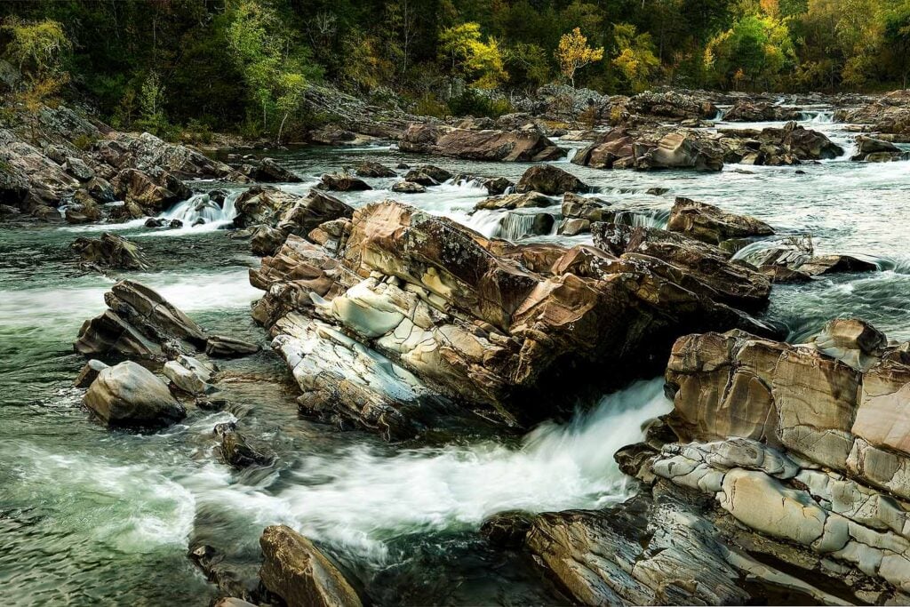Cossatot River State Park-Natural Area, south of Mena.