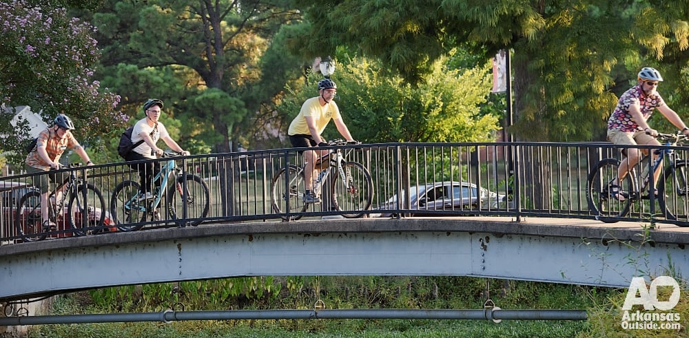 Looking for riding options in downtown Little Rock.