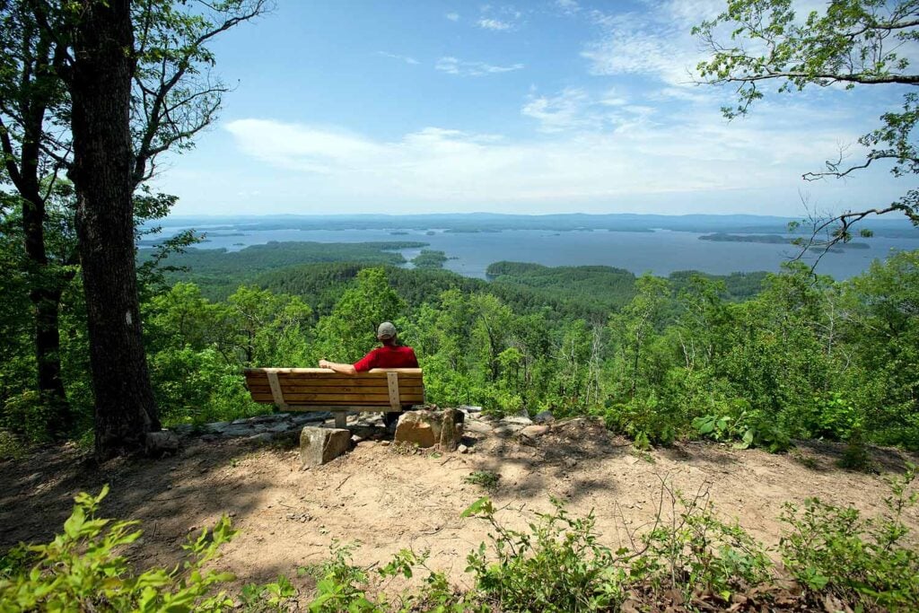 Lake Ouachita Vista Trail near Mount Ida.