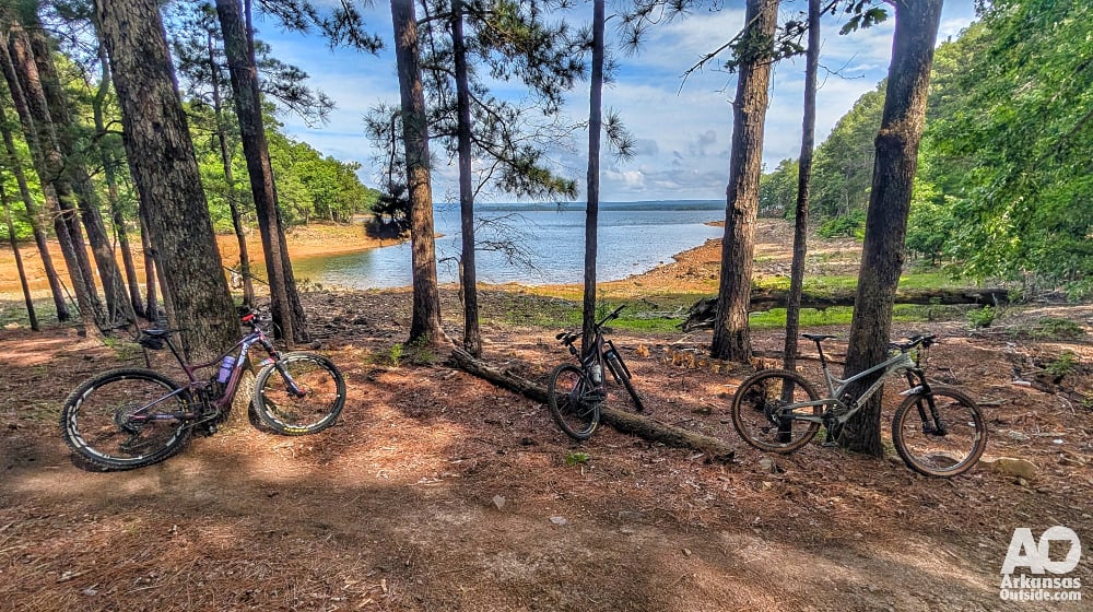 A favorite rest stop on the Southlake Trail.