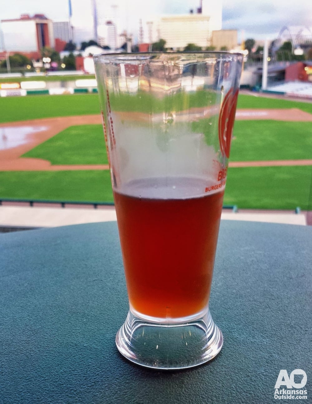 The first taste was at Dickey-Stephens Ballfield, I can't think of a better venue to try a beer.