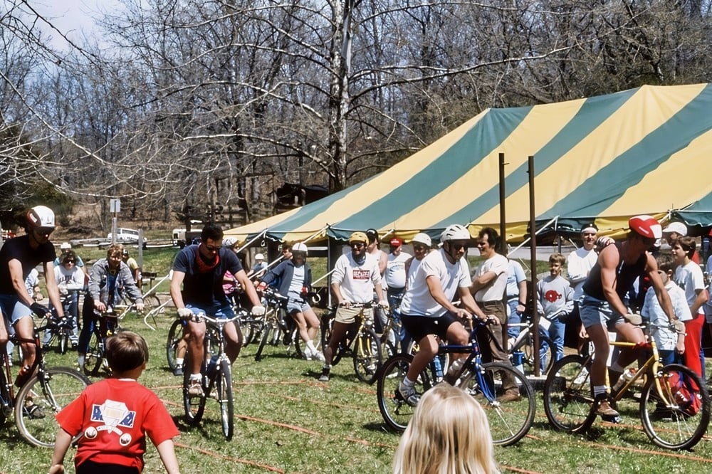 By year two, the Ozark Mountain Bike Festival was gaining popularity.