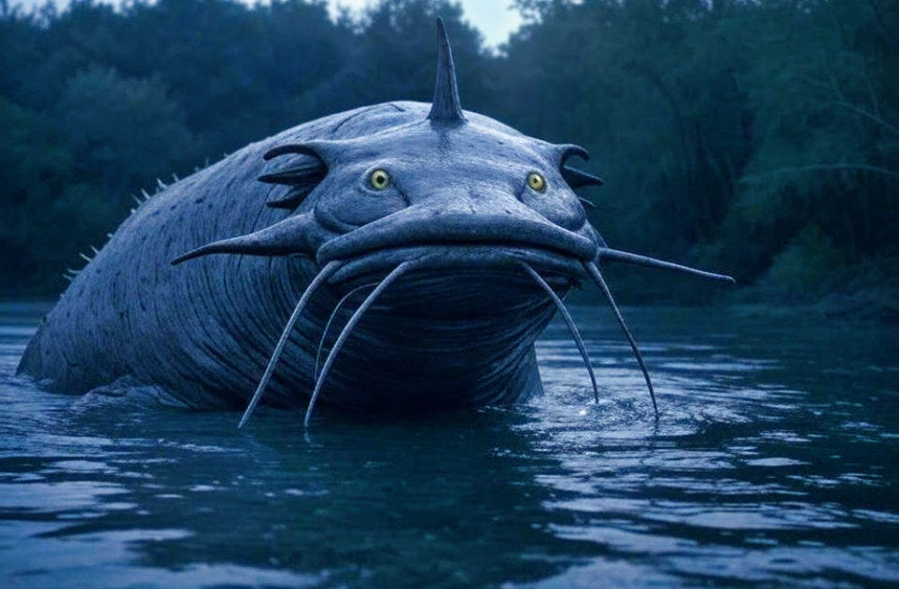 The White River Monster (image courtesy of the Batesville Tribune)