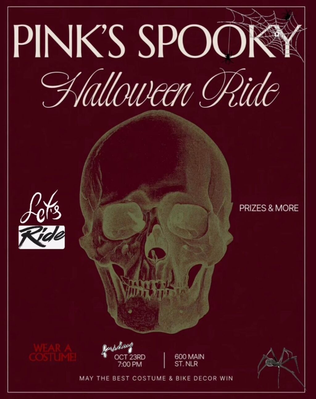 Pink’s Spooky Halloween Ride