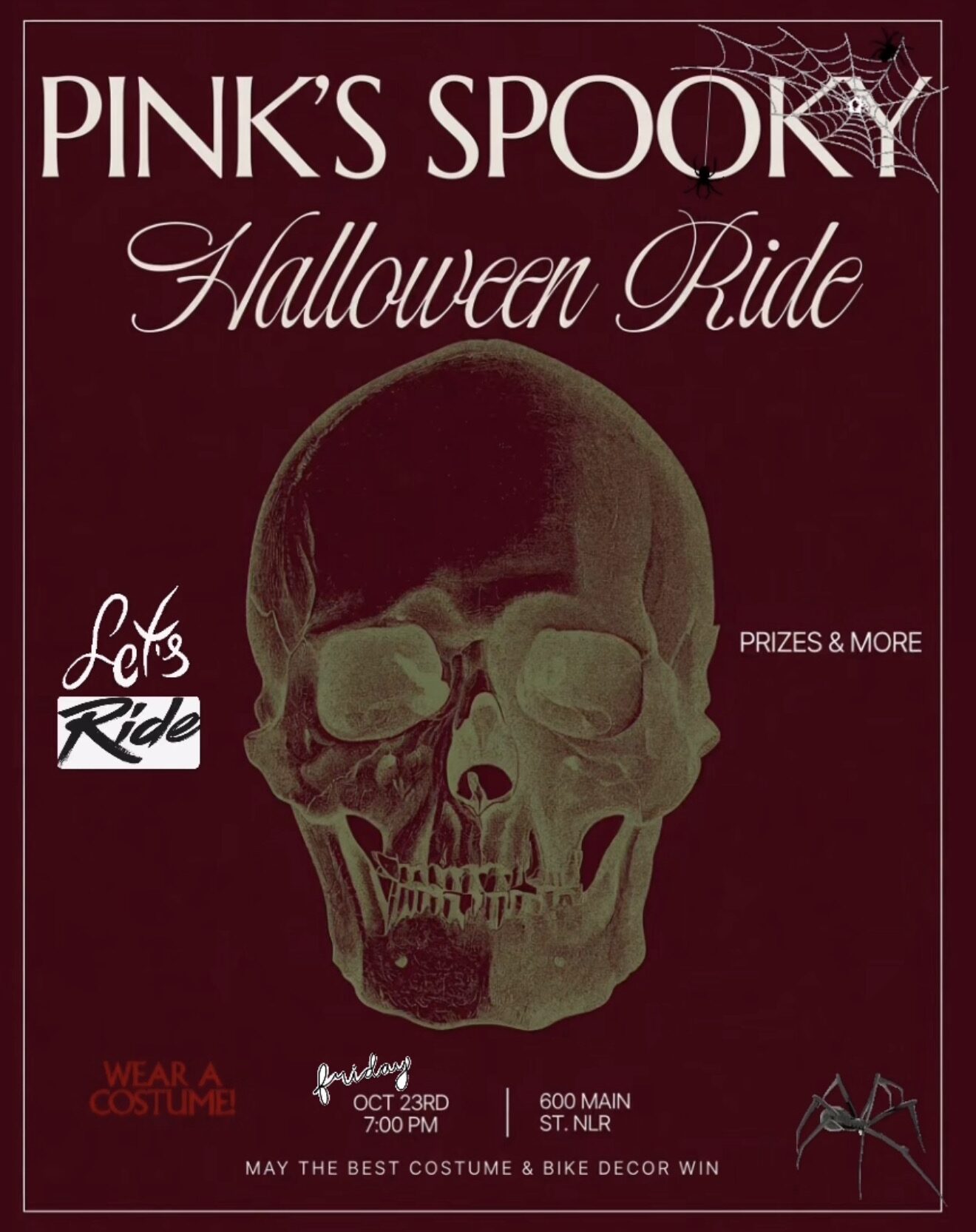 Pink’s Spooky Halloween Ride